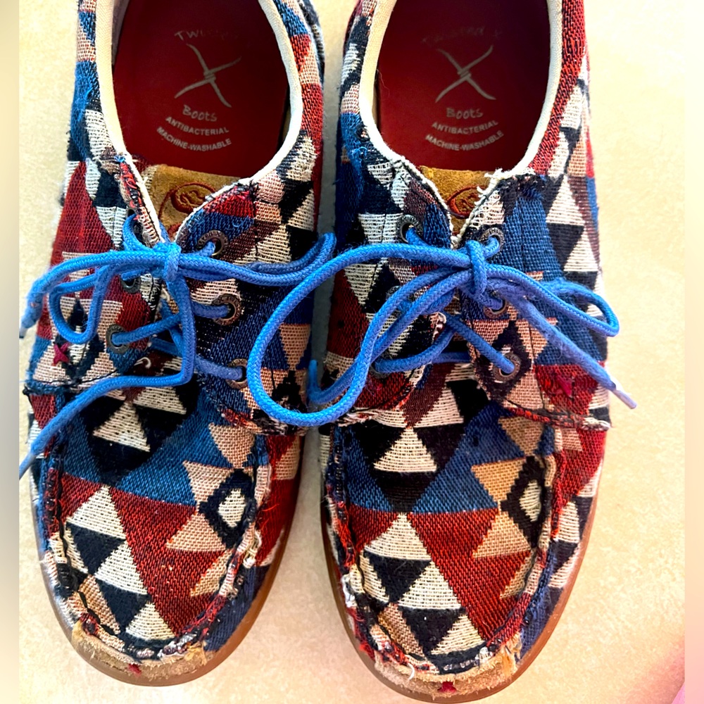Twisted X Hooey Loper Aztec Women’s Mocs 8M